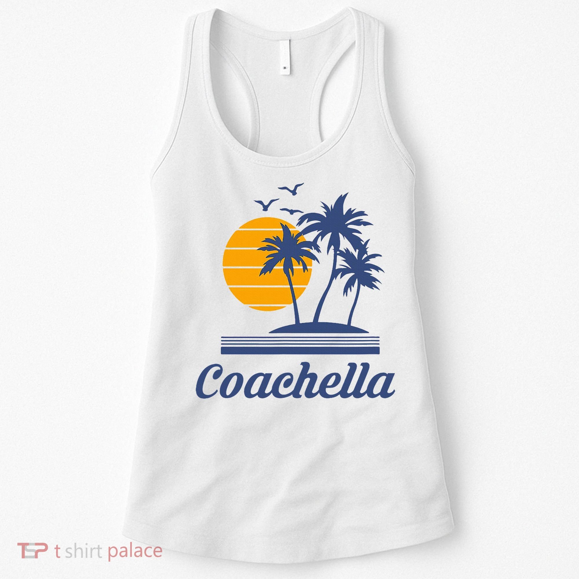 C.O.A.C.H.E.L.L.A California Ca City Beach Tourist Women's Tank Top