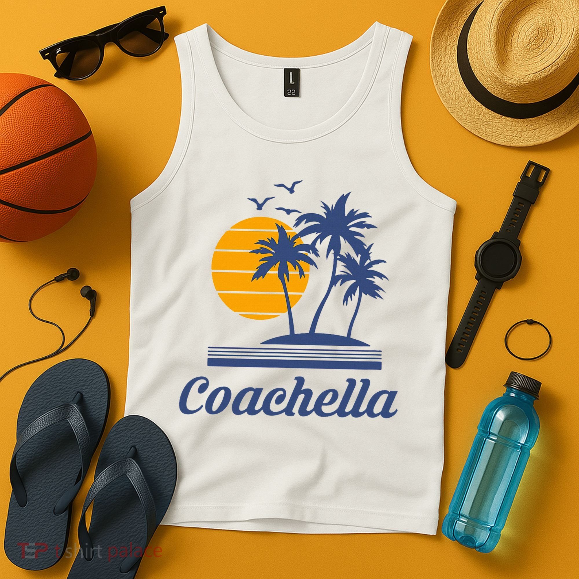 C.O.A.C.H.E.L.L.A California Ca City Beach Tourist Tank Top