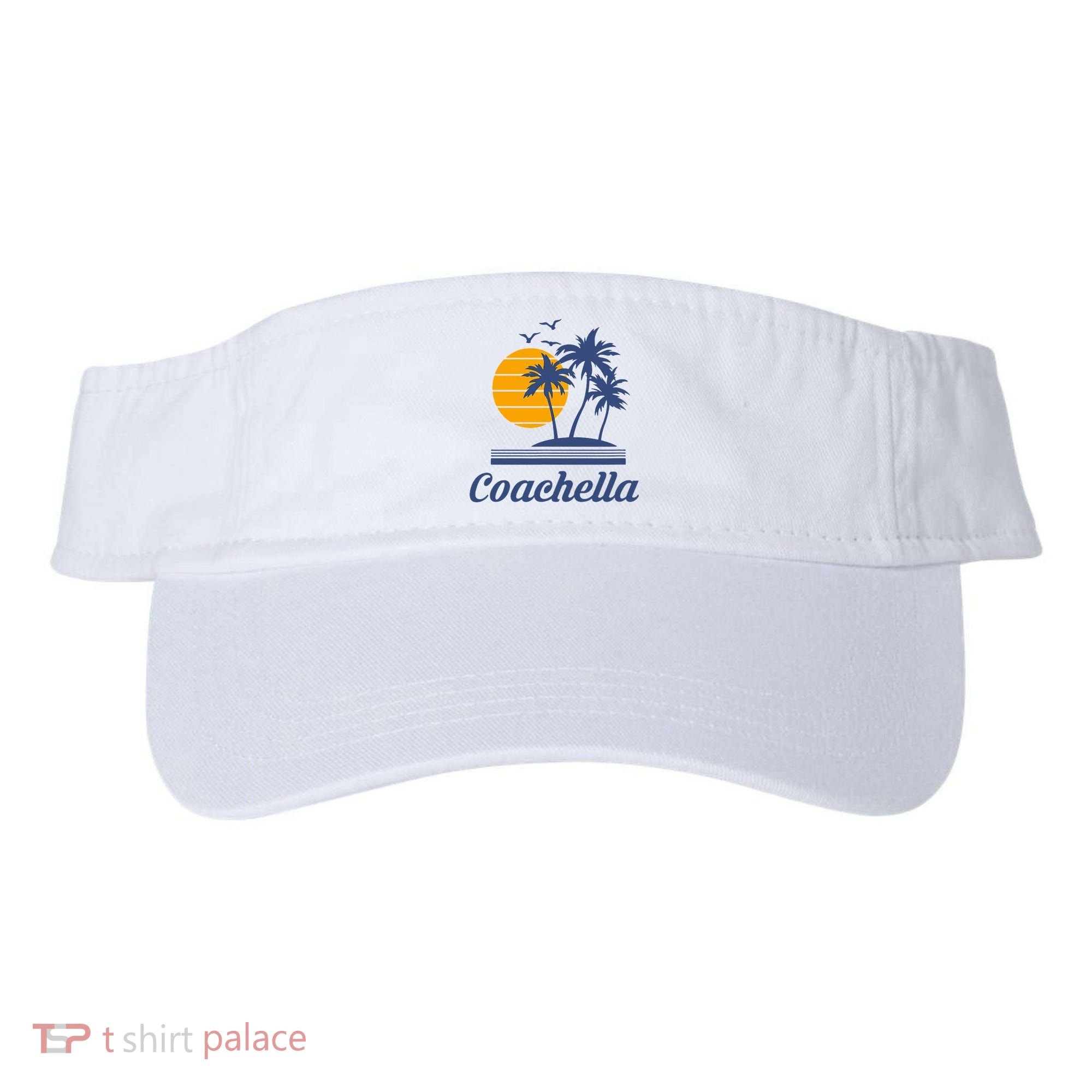 C.O.A.C.H.E.L.L.A California Ca City Beach Tourist Visor