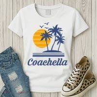 C.O.A.C.H.E.L.L.A California Ca City Beach Tourist Women's T-Shirt thumb 3