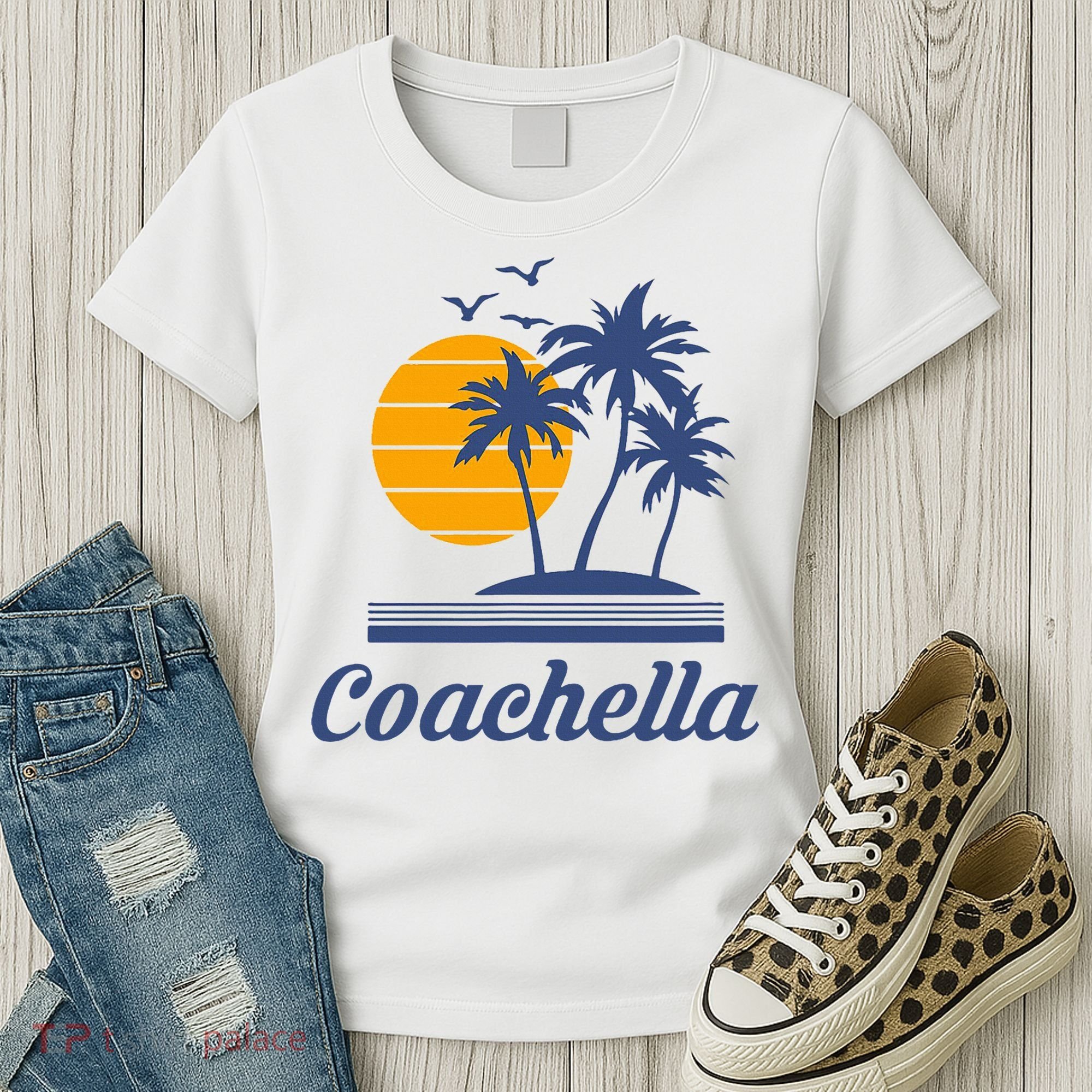 C.O.A.C.H.E.L.L.A California Ca City Beach Tourist Women's T-Shirt