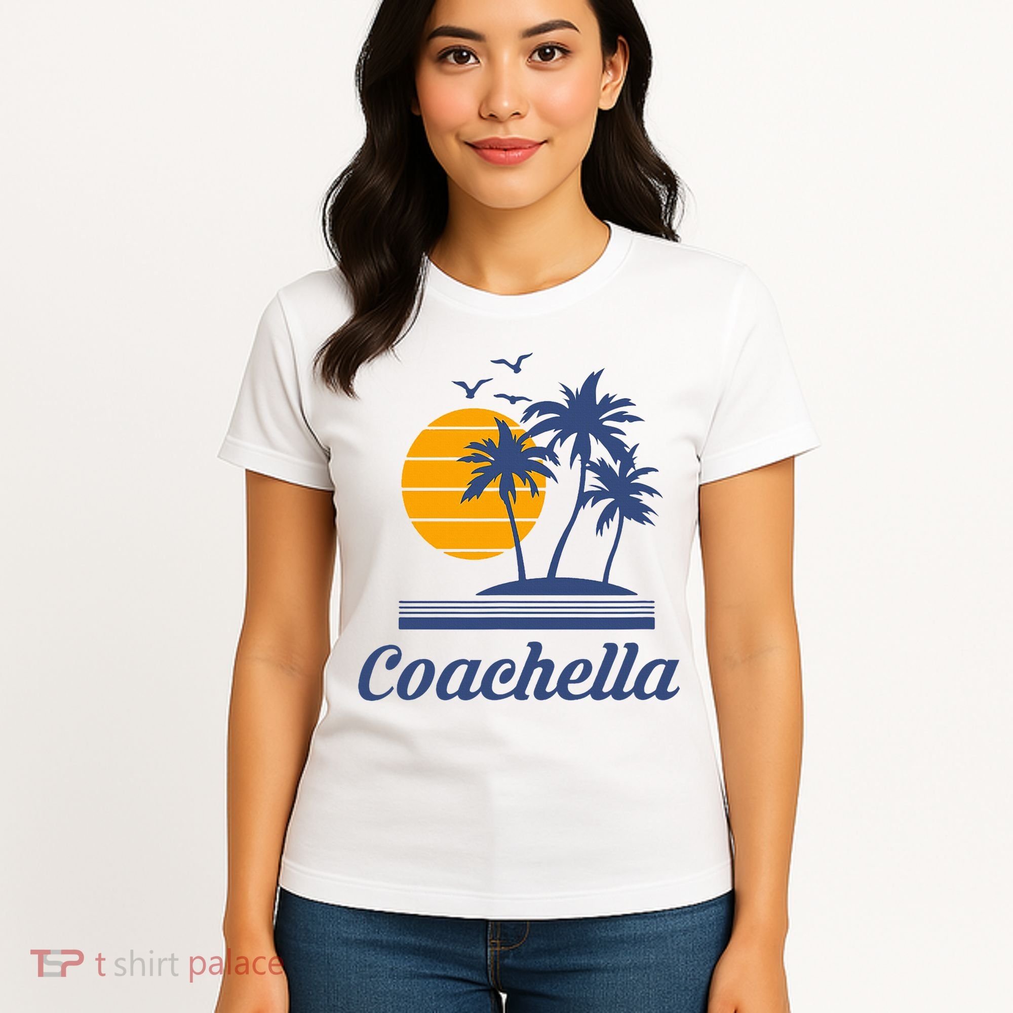 C.O.A.C.H.E.L.L.A California Ca City Beach Tourist Women's T-Shirt