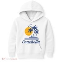 C.O.A.C.H.E.L.L.A California Ca City Beach Tourist Kids Hoodie thumb 0