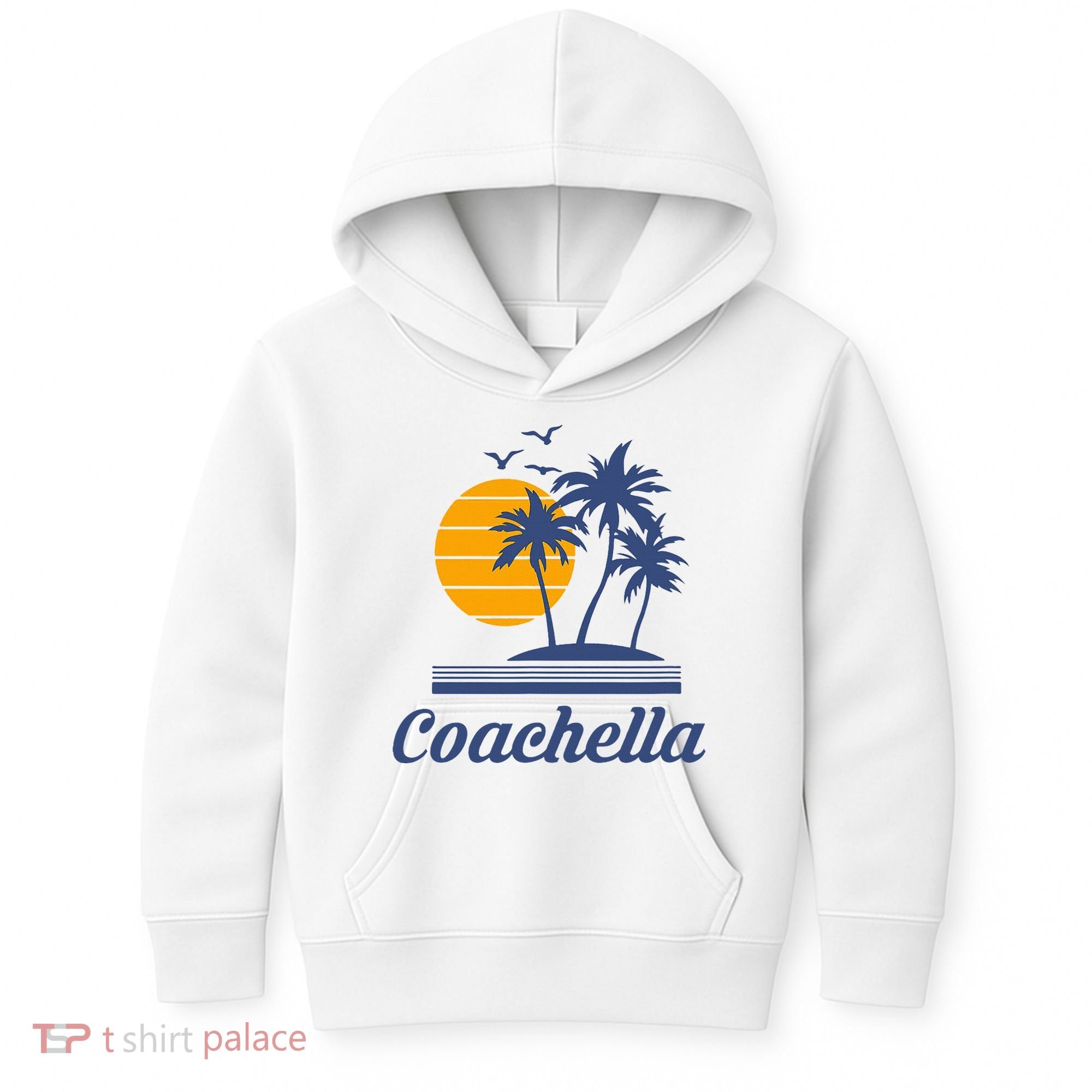 C.O.A.C.H.E.L.L.A California Ca City Beach Tourist Kids Hoodie