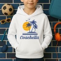 C.O.A.C.H.E.L.L.A California Ca City Beach Tourist Kids Hoodie thumb 2