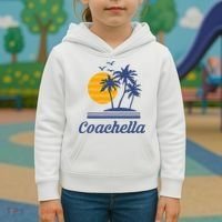 C.O.A.C.H.E.L.L.A California Ca City Beach Tourist Kids Hoodie thumb 3