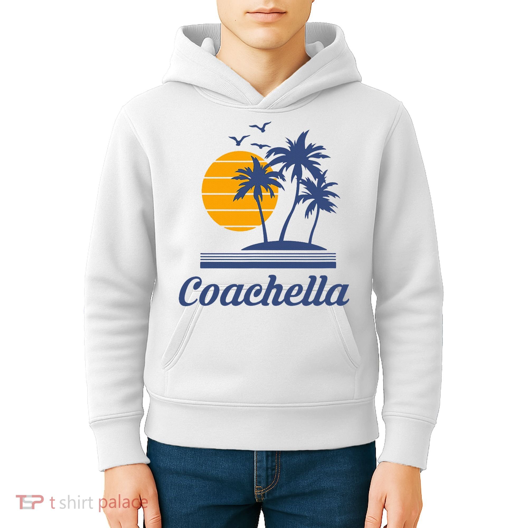 C.O.A.C.H.E.L.L.A California Ca City Beach Tourist Kids Hoodie