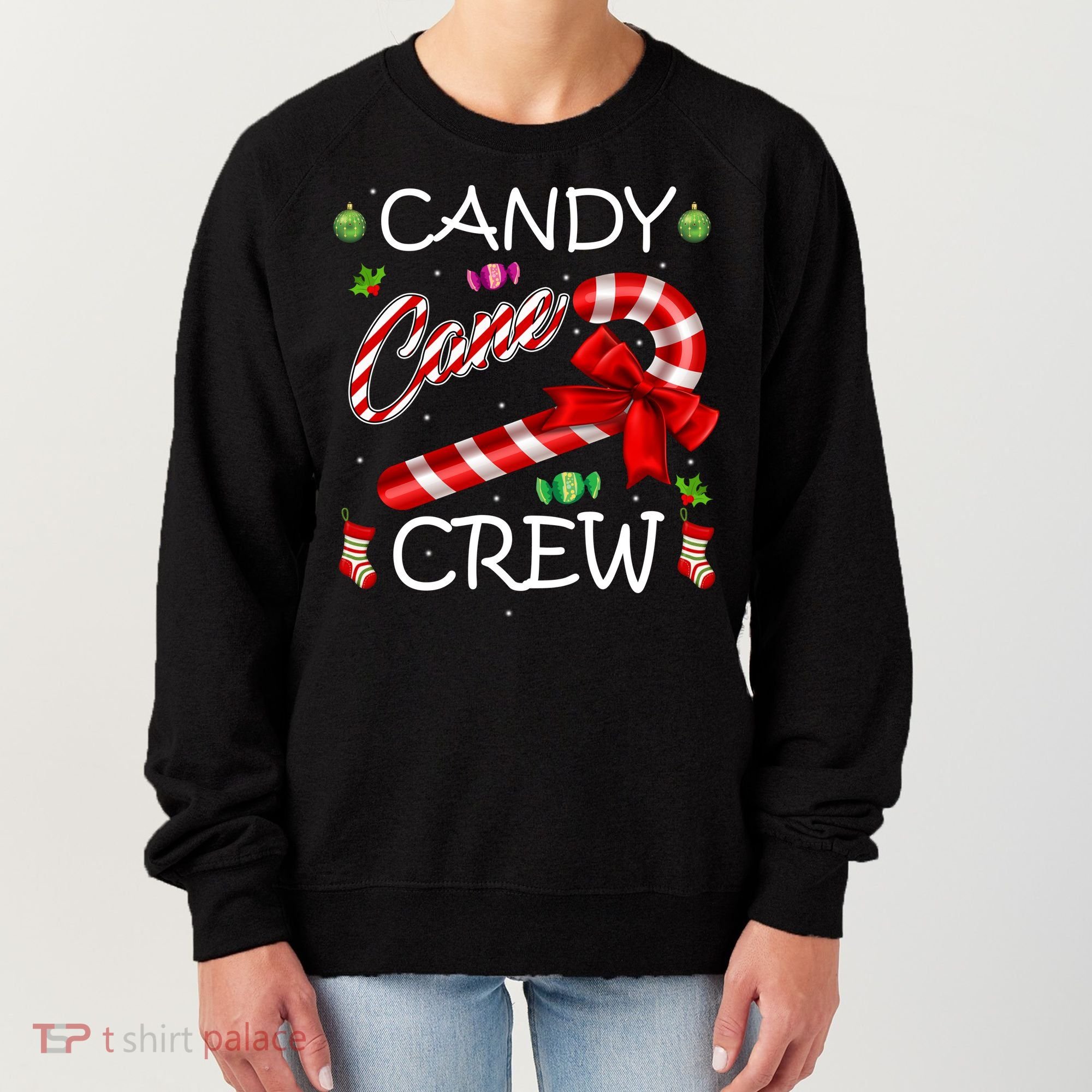 Candy Cane Crew Women's Sweatshirt