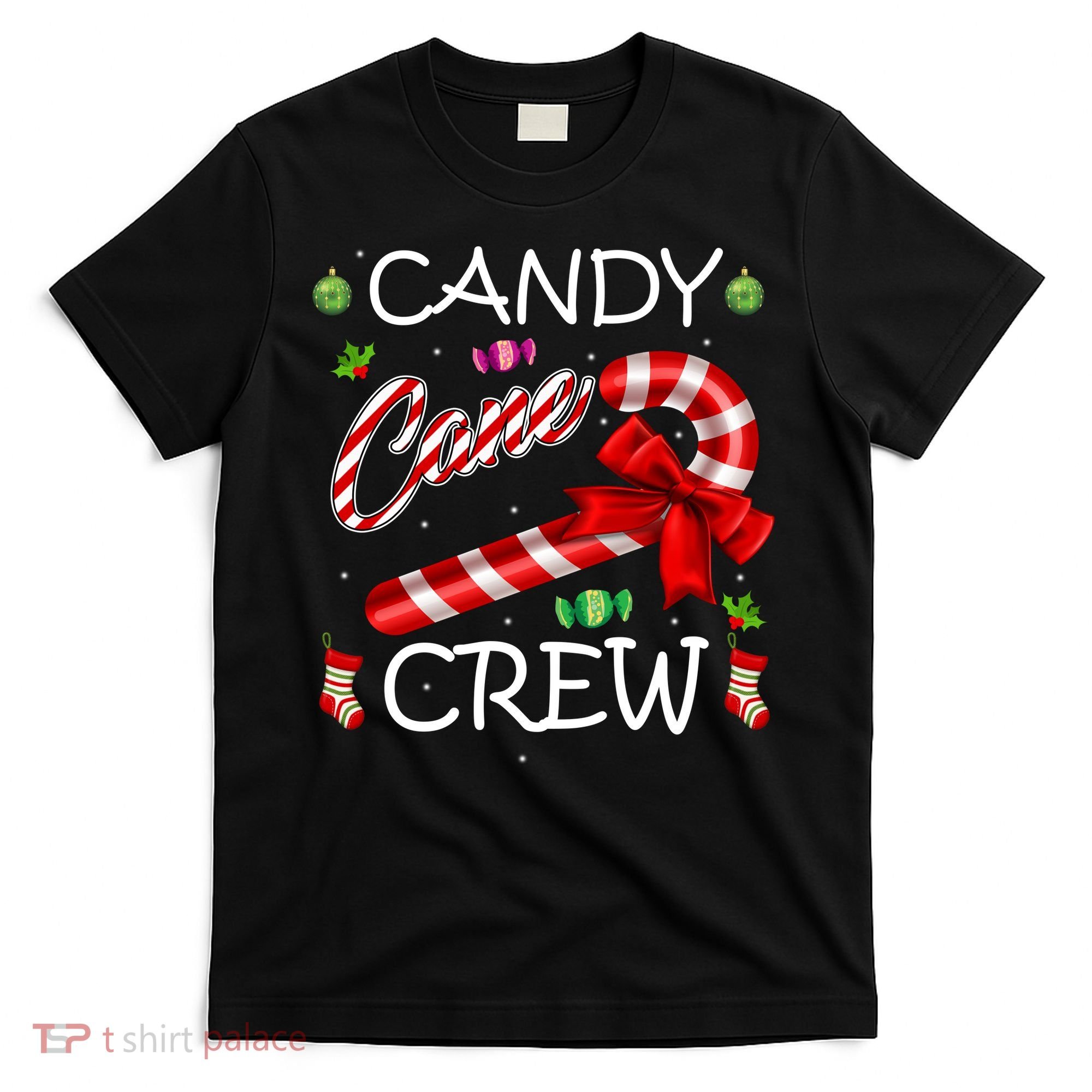 Candy Cane Crew T-Shirt