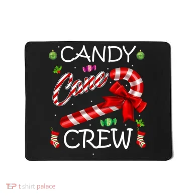 Candy Cane Crew Mousepad