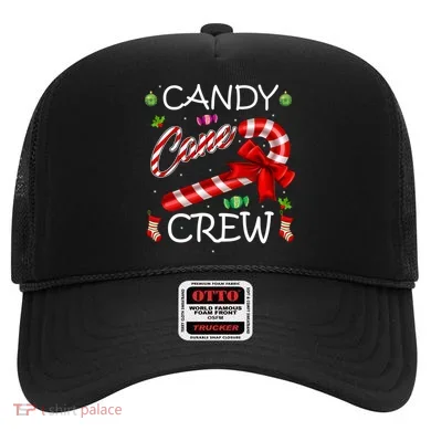 Candy Cane Crew Hat