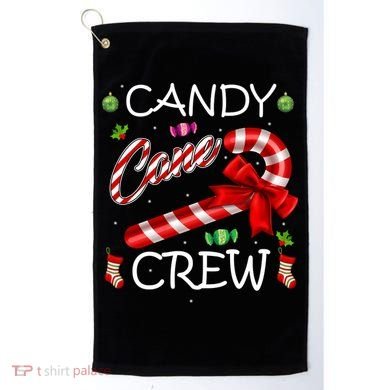 Candy Cane Crew Golf Towel