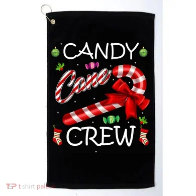Candy Cane Crew Golf Towel