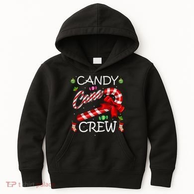 Candy Cane Crew Kids Hoodie
