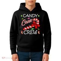 Candy Cane Crew Kids Hoodie thumb 4