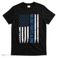 Colorectal Cancer Colon Cancer Blue Ribbon T-Shirt thumb 0