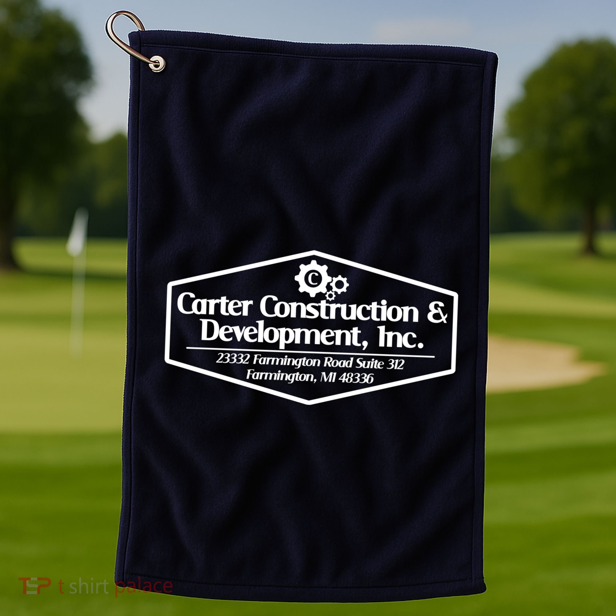 Carter Construction Golf Towel