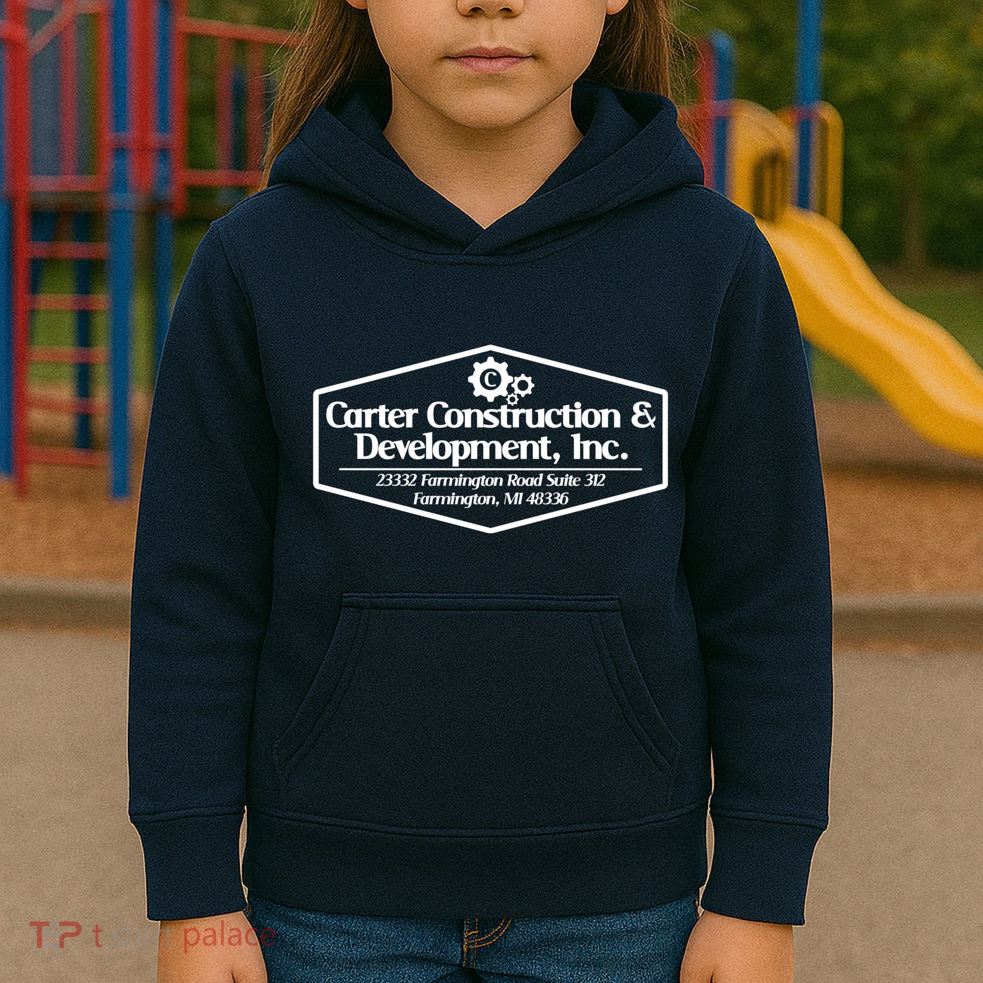 Carter Construction Kids Hoodie