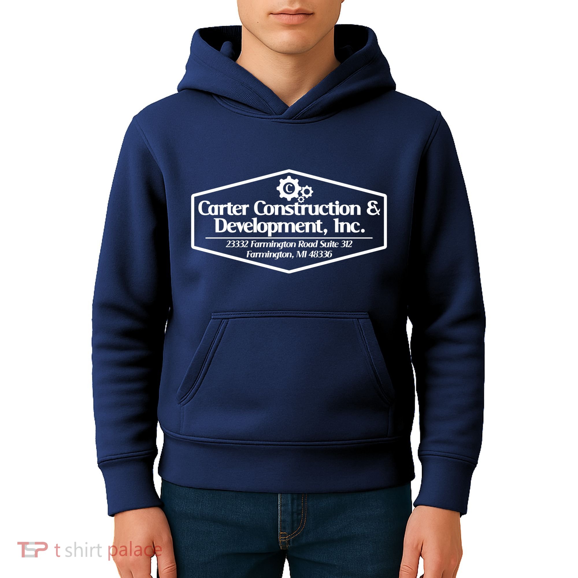 Carter Construction Kids Hoodie