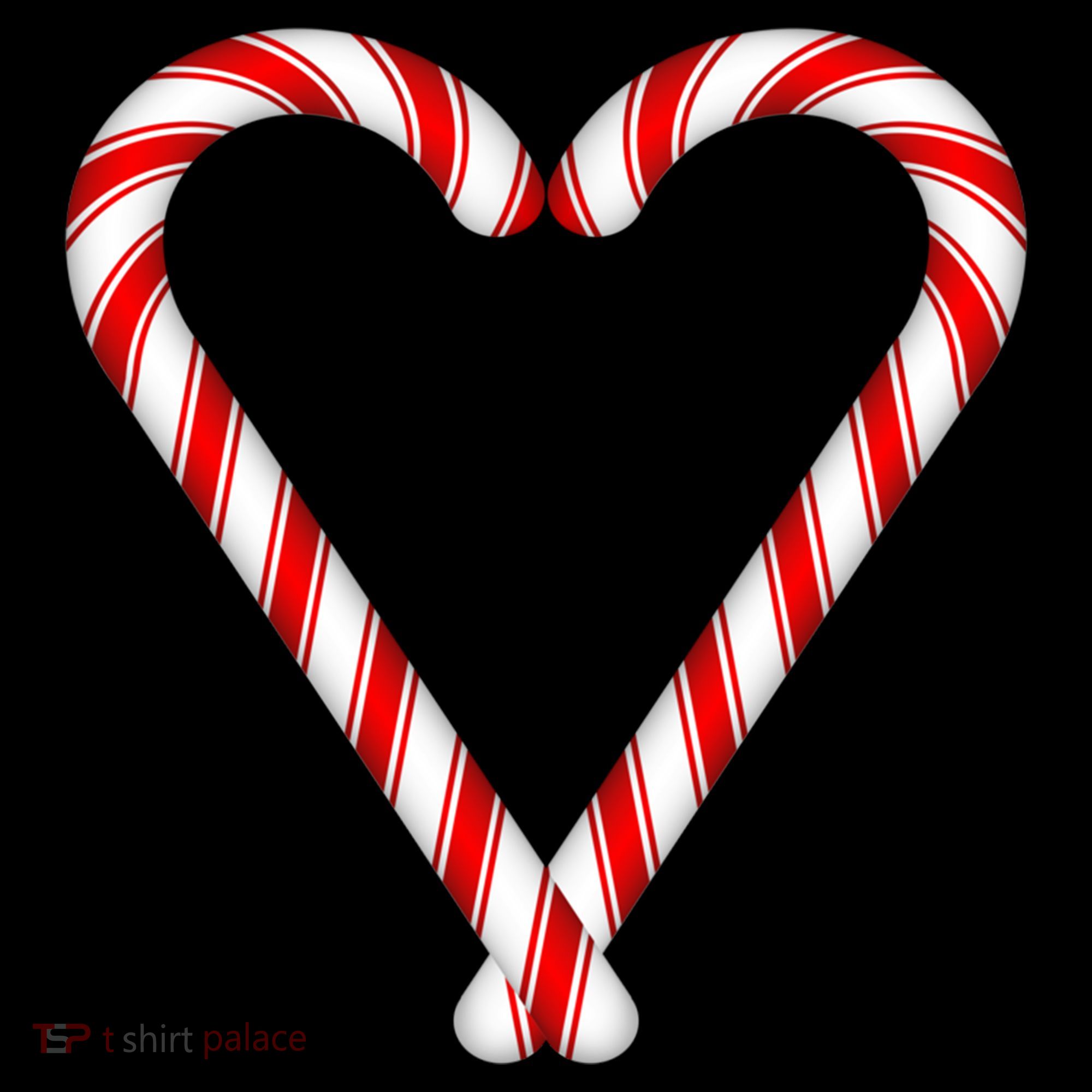 Christmas Candy Cane Heart Mom Dad Gift Ornament