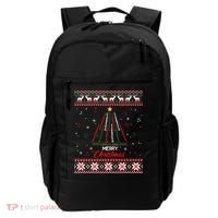 Clarinegift Clarinet Christmas Tree Ugly Xmas Sweater Gift Backpack thumb 0