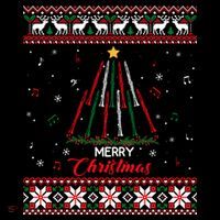 Clarinegift Clarinet Christmas Tree Ugly Xmas Sweater Gift Women's Hoodie thumb 2