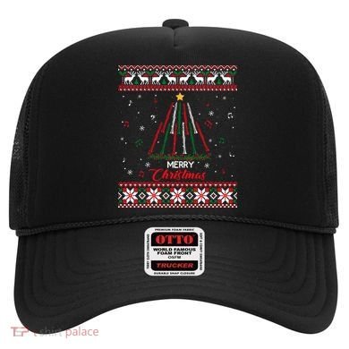 Clarinegift Clarinet Christmas Tree Ugly Xmas Sweater Gift Hat