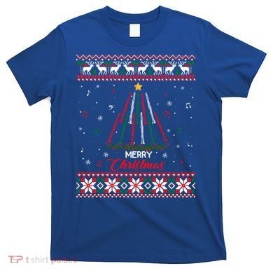 Clarinegift Clarinet Christmas Tree Ugly Xmas Sweater Gift T-Shirt