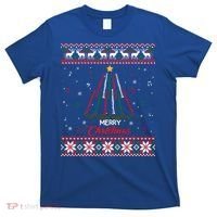 Clarinegift Clarinet Christmas Tree Ugly Xmas Sweater Gift T-Shirt thumb 0
