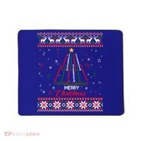 Clarinegift Clarinet Christmas Tree Ugly Xmas Sweater Gift Mousepad thumb 0