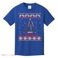 Clarinegift Clarinet Christmas Tree Ugly Xmas Sweater Gift Kids T-Shirt thumb 0