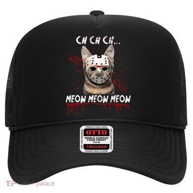 Ch Ch Ch Meow Meow Scary Friday Costume Halloween Cat Hat