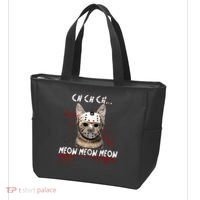 Ch Ch Ch Meow Meow Scary Friday Costume Halloween Cat Tote Bag thumb 3