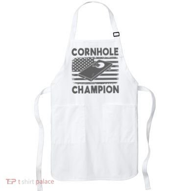 Cornhole Champion Cornhole Team Bean Bag Funny Cornhole Apron