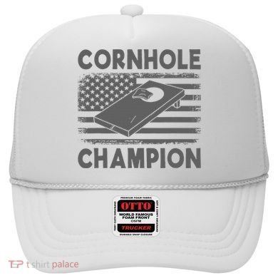 Cornhole Champion Cornhole Team Bean Bag Funny Cornhole Hat