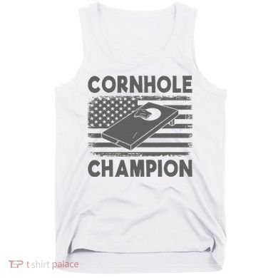 Cornhole Champion Cornhole Team Bean Bag Funny Cornhole Tank Top