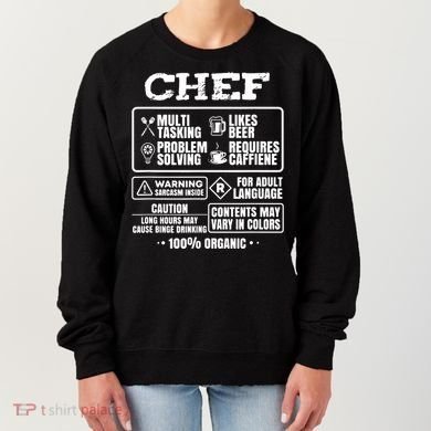 Chef Cooking Women's Sweatshirt