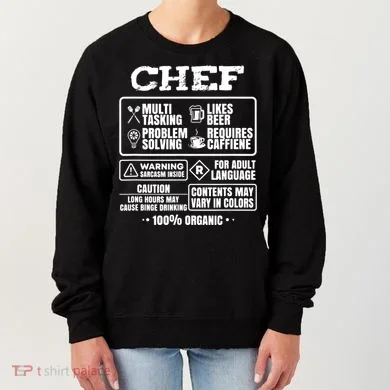 Chef Cooking Women's Sweatshirt
