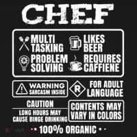 Chef Cooking Doggie Tank thumb 4