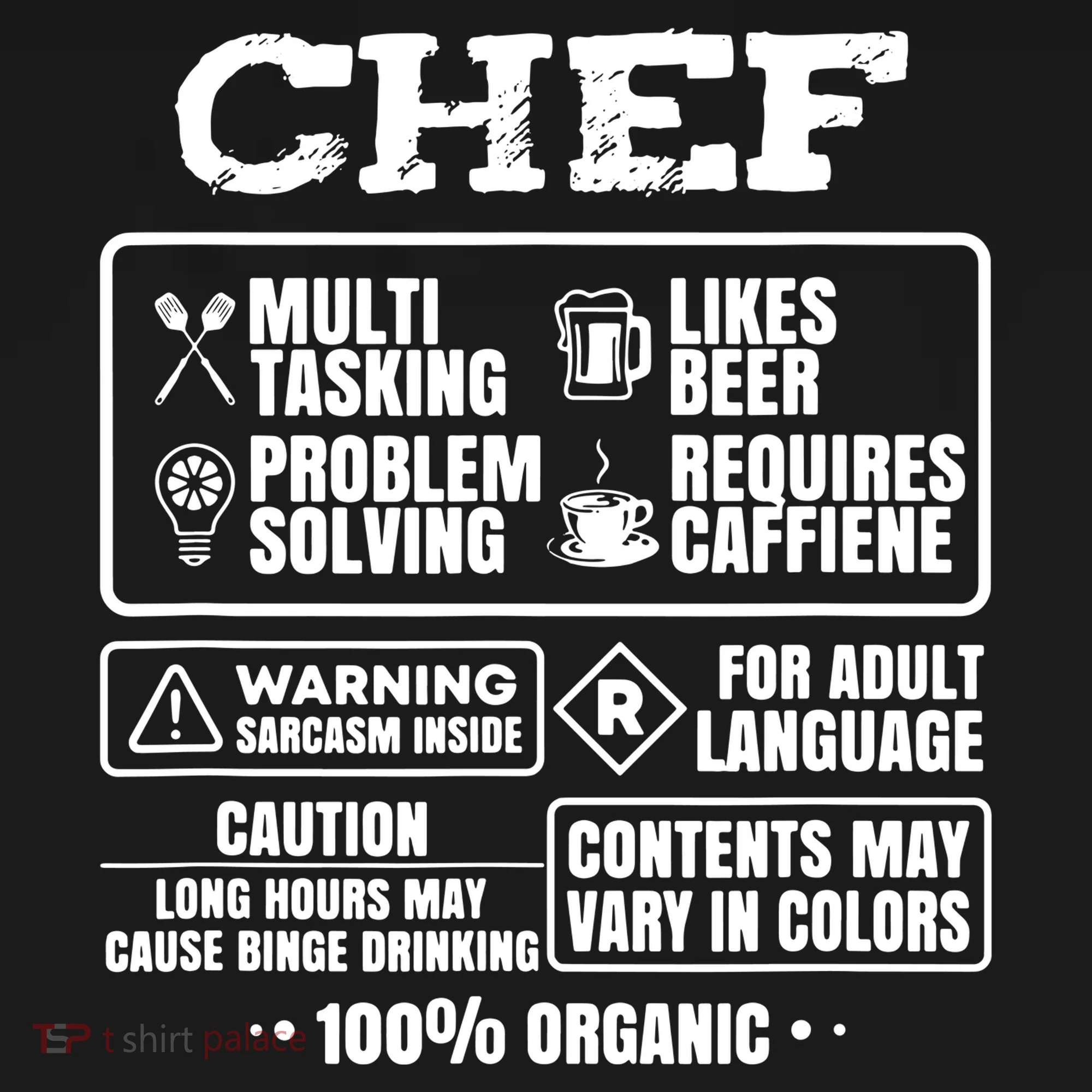 Chef Cooking Doggie Tank