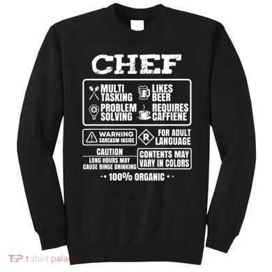 Chef Cooking Sweatshirt
