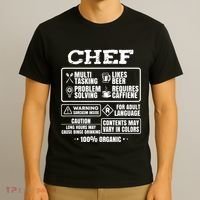 Chef Cooking T-Shirt thumb 3