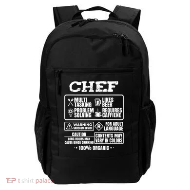 Chef Cooking Backpack