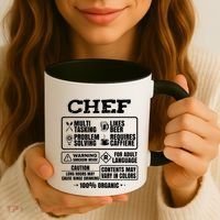 Chef Cooking Coffee Mug thumb 3