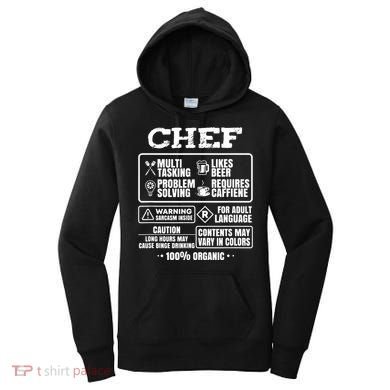 Chef Cooking Women's Hoodie