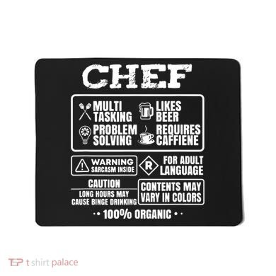Chef Cooking Mousepad