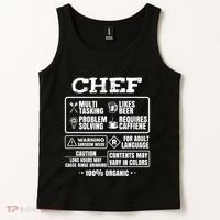 Chef Cooking Tank Top thumb 2