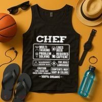 Chef Cooking Tank Top thumb 4