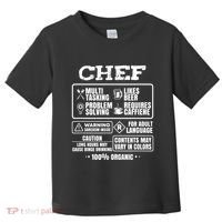 Chef Cooking Toddler T-Shirt thumb 0