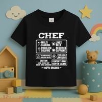 Chef Cooking Toddler T-Shirt thumb 3